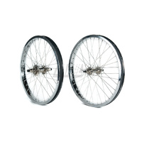 Hutch 20" Wheel Set - 9T - Chrome