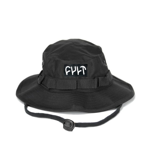 Cult Adjustable Boonie Hat - Black