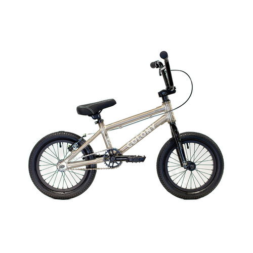 Colony Horizon 14" Micro Freestyle Bike Clear Polished