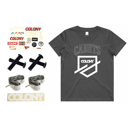 Cadets - Welcome Pack [Shirt Size: Kids 8] [Tube Size: 12"]