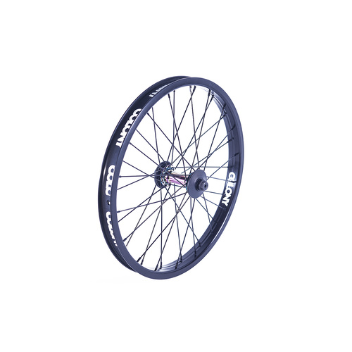 Colony Pintour Front Wheel Black/Rainbow